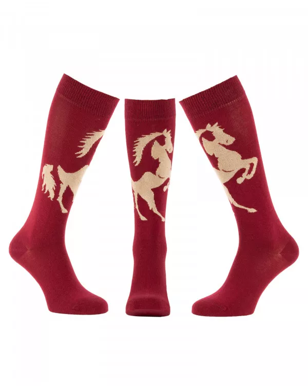 Kozy-Socks MUSTANG Bordeaux