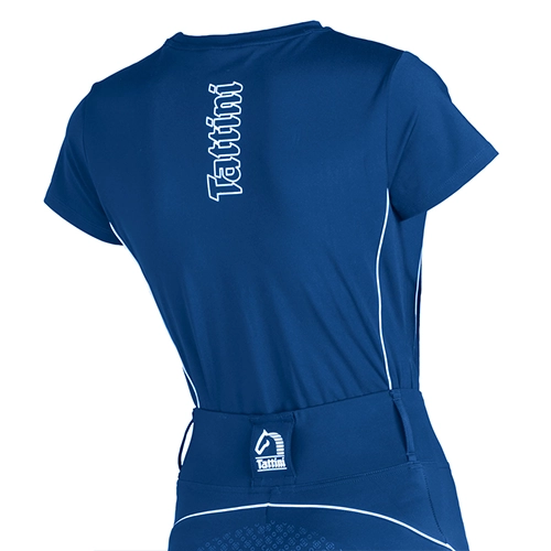 Polo "Passiflora" TATTINI Bleu